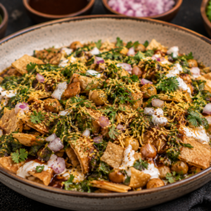 Samosa Chaat Casse - Broken Samosa Chaat